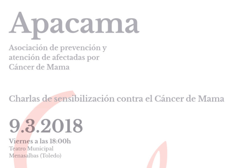 Charla De Concienciaci N Sobre El C Ncer De Mama En Menasalbas Apacama