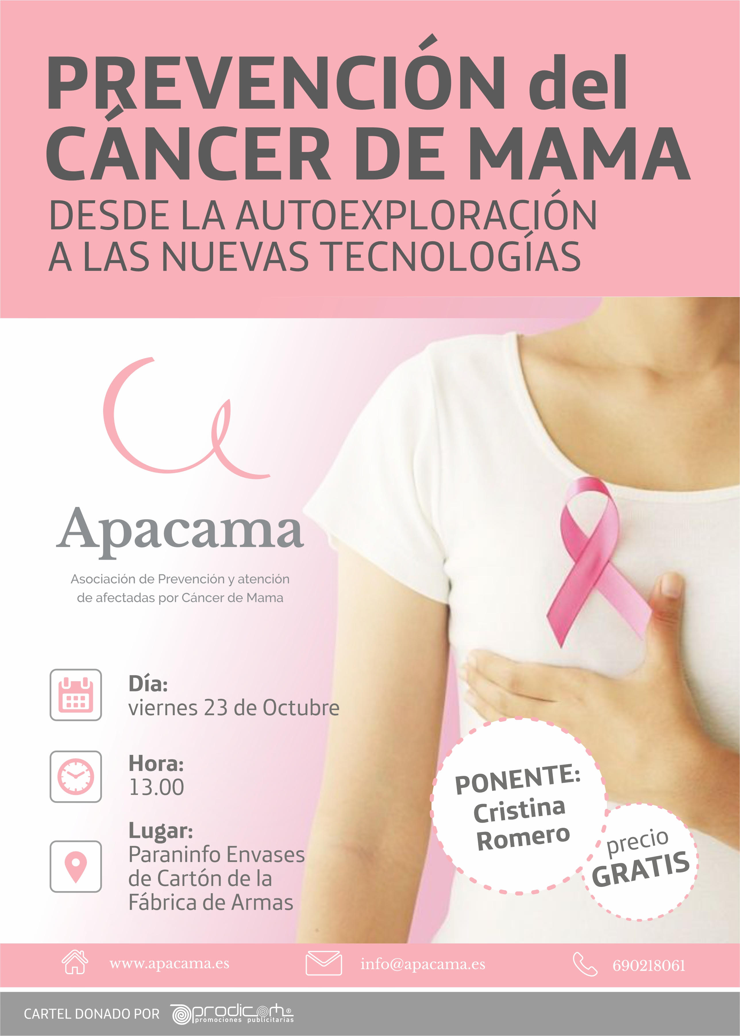 Ponencia Prevención Del Cáncer De Mama Apacama 8431